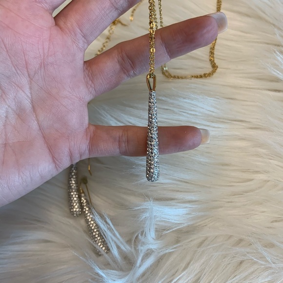 Swarovski necklace and earrings set NWOT - Picture 5 of 6